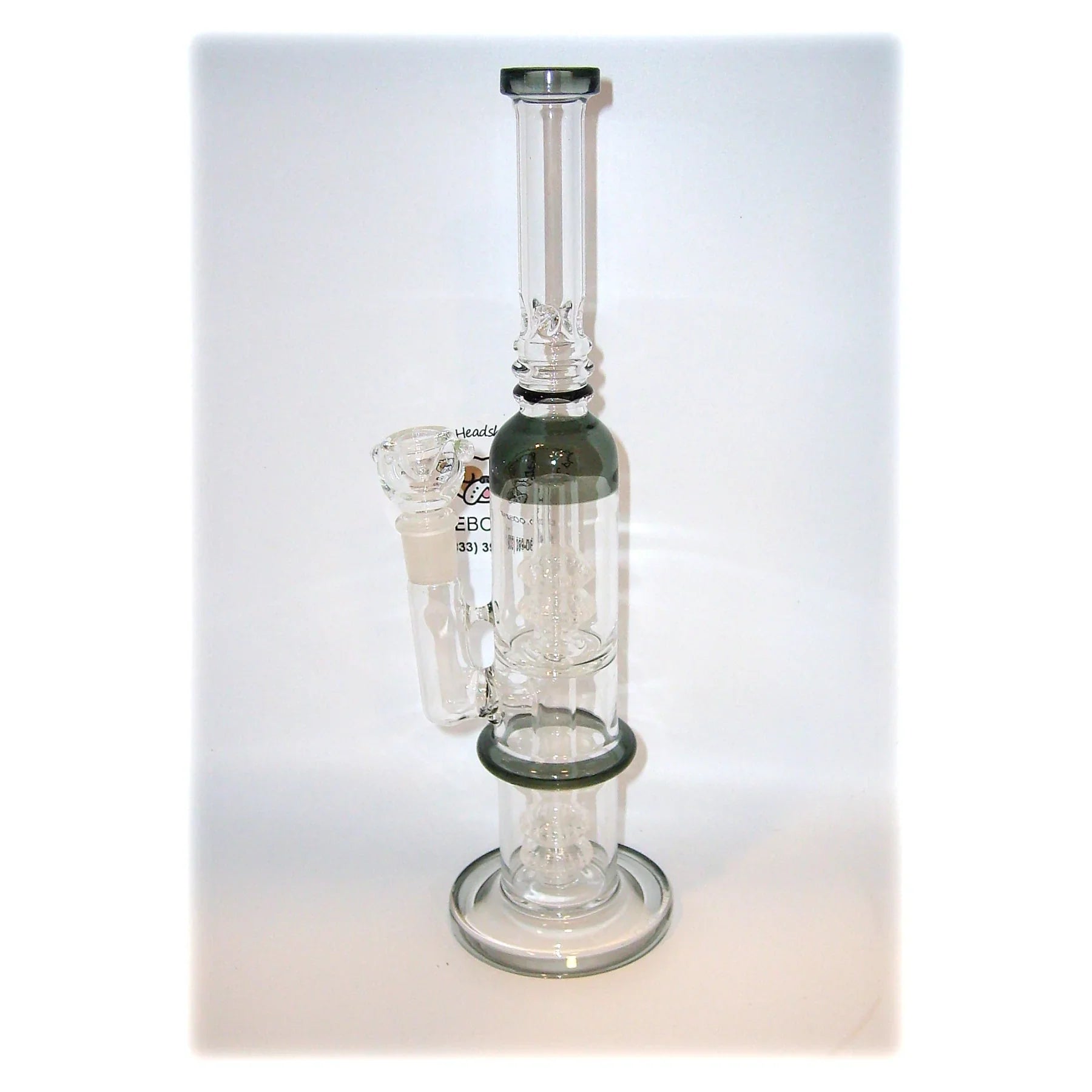 14" SUPER Bong - Four Showerhead Percs, Ice Pinch & More - Stoner