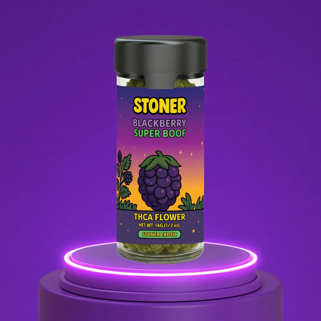 Blackberry Super Boof THCA Flower - Stoner Exotic - Stoner