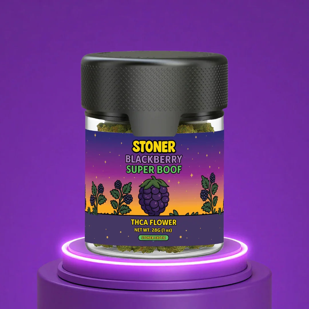 Blackberry Super Boof THCA Flower - Stoner Exotic - Stoner