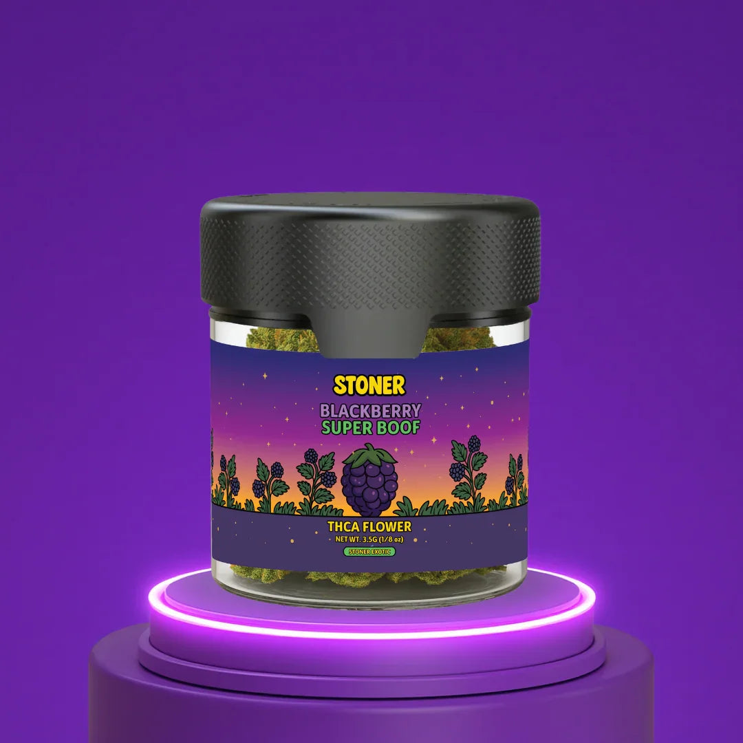 Blackberry Super Boof THCA Flower - Stoner Exotic - Stoner