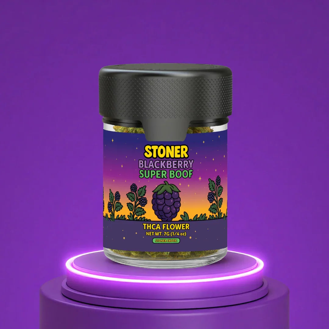 Blackberry Super Boof THCA Flower - Stoner Exotic - Stoner