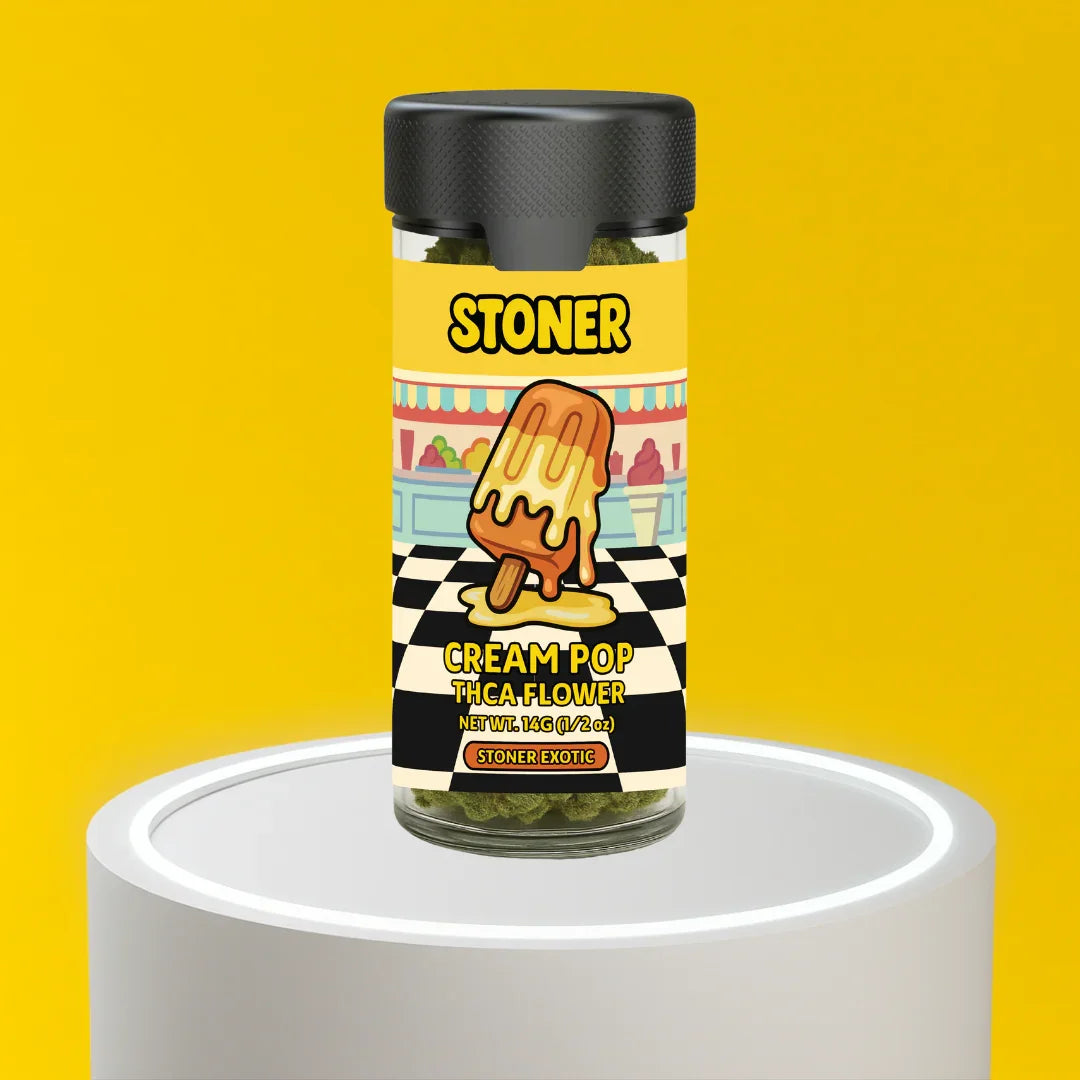 Cream Pop THCA Flower - Stoner Exotic - Stoner