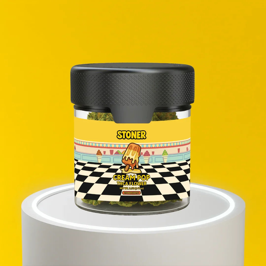 Cream Pop THCA Flower - Stoner Exotic - Stoner