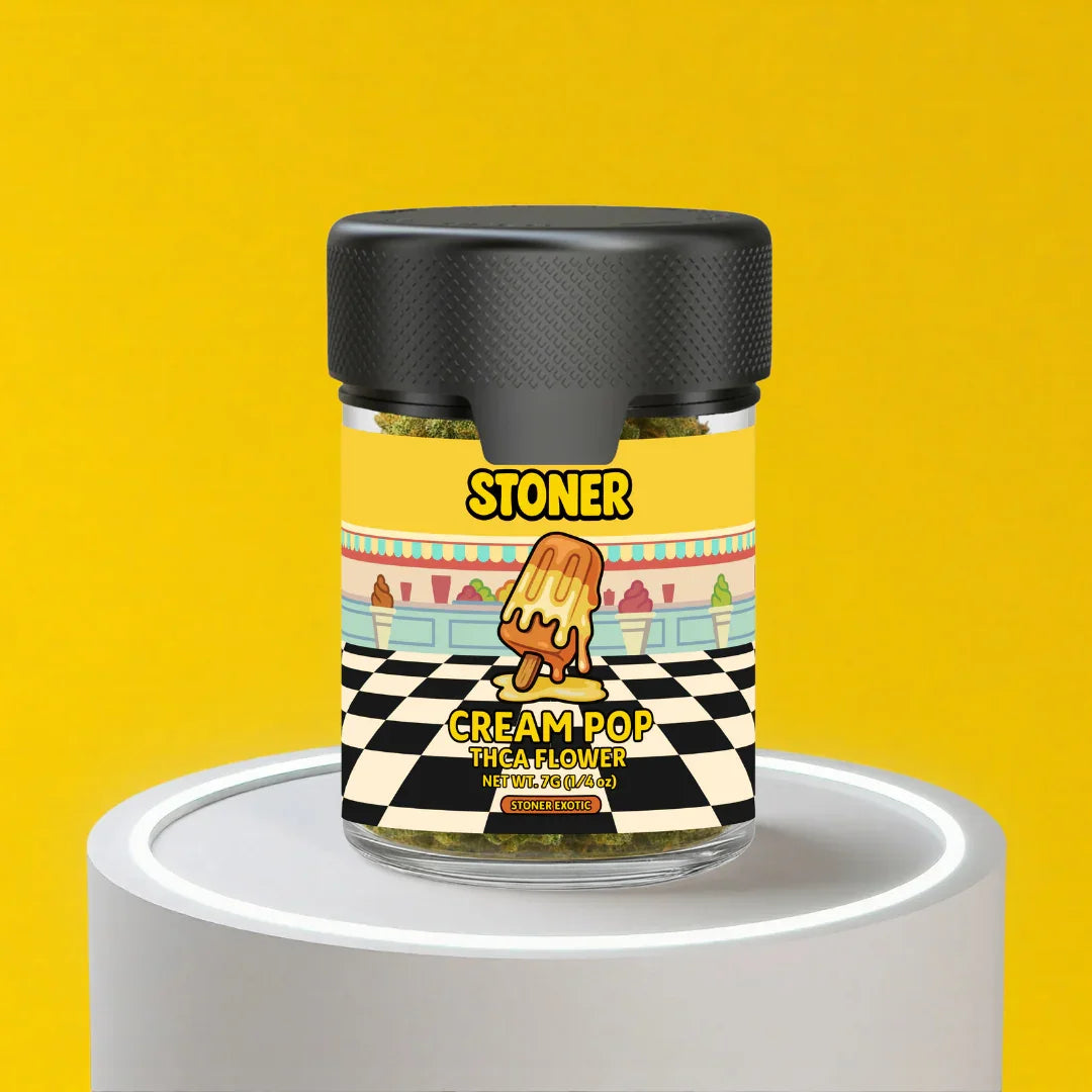 Cream Pop THCA Flower - Stoner Exotic - Stoner