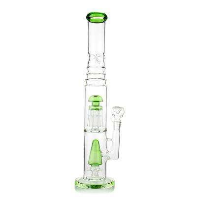 18 Inch Bong w/ Showerhead + Chandelier Perc; A Boo Beast! - Stoner