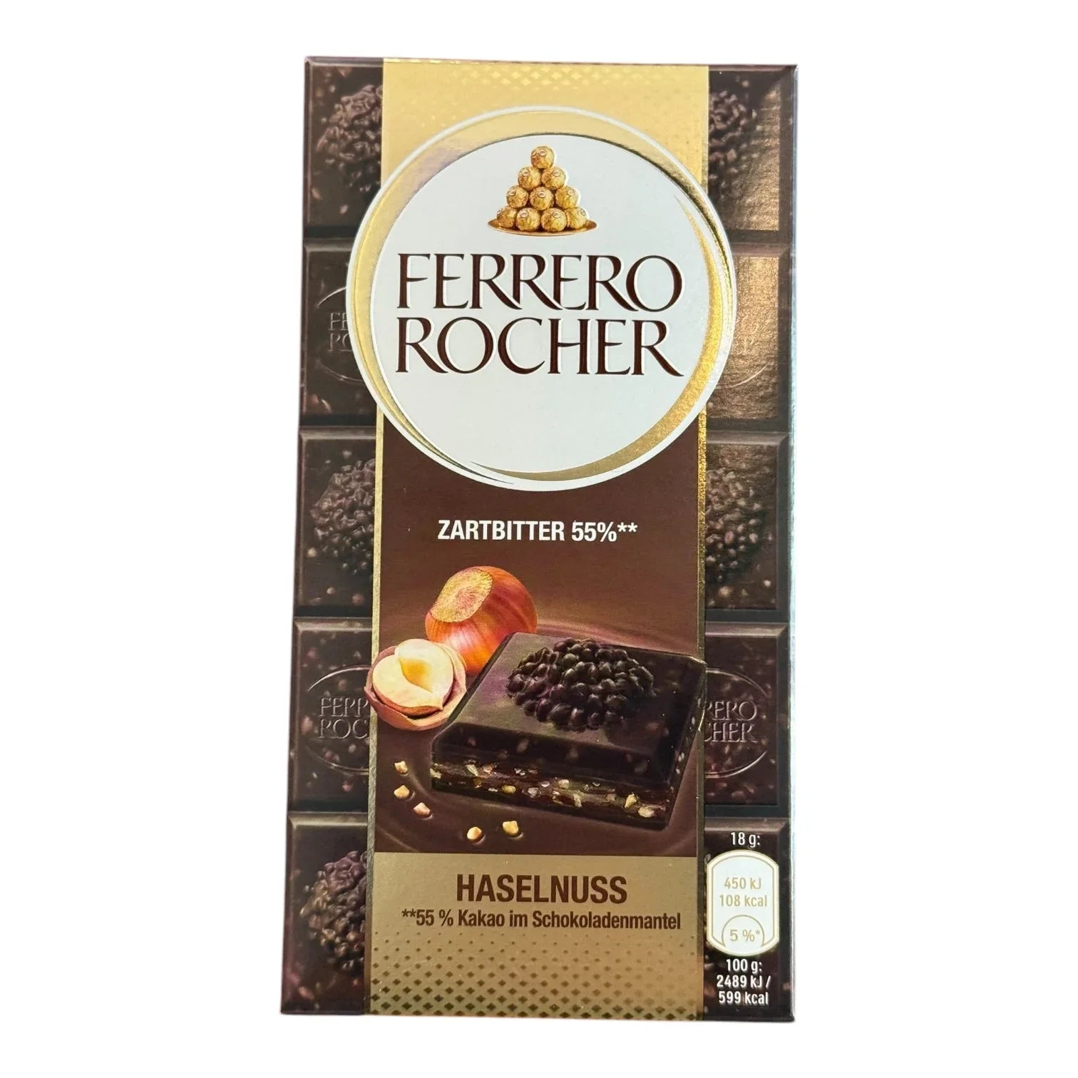 Ferrero Rocher Dark Chocolate Hazelnut 90g (GERMANY) - Stoner