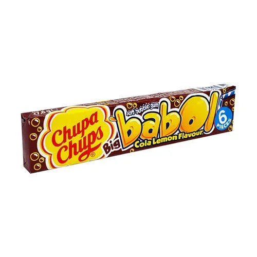 Chupa Chups Big Babol Cola Lemon Gum 27.6g (NETHERLANDS) - Stoner