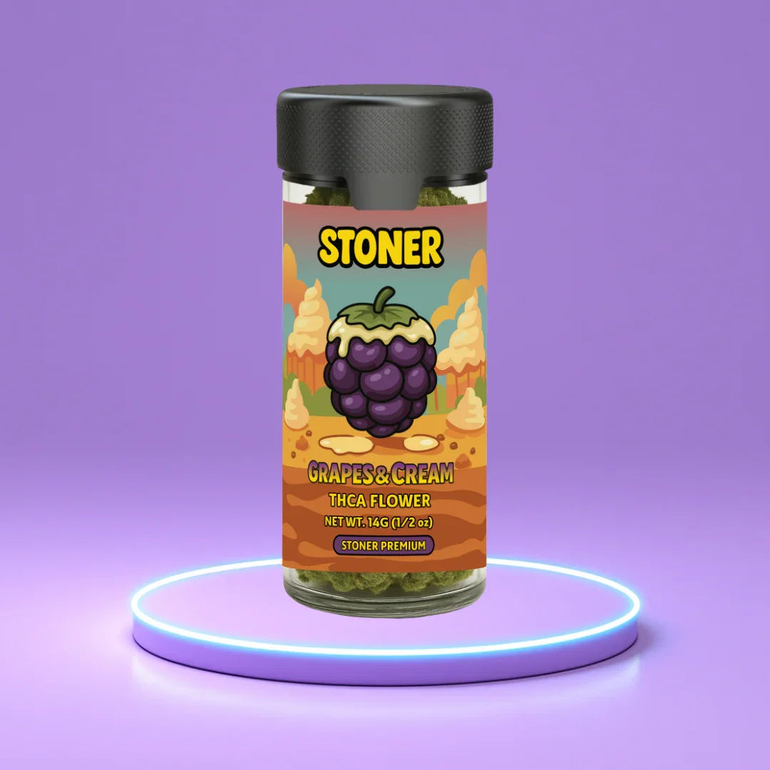 Grapes and Cream THCA Flower - Stoner Premium - Stoner