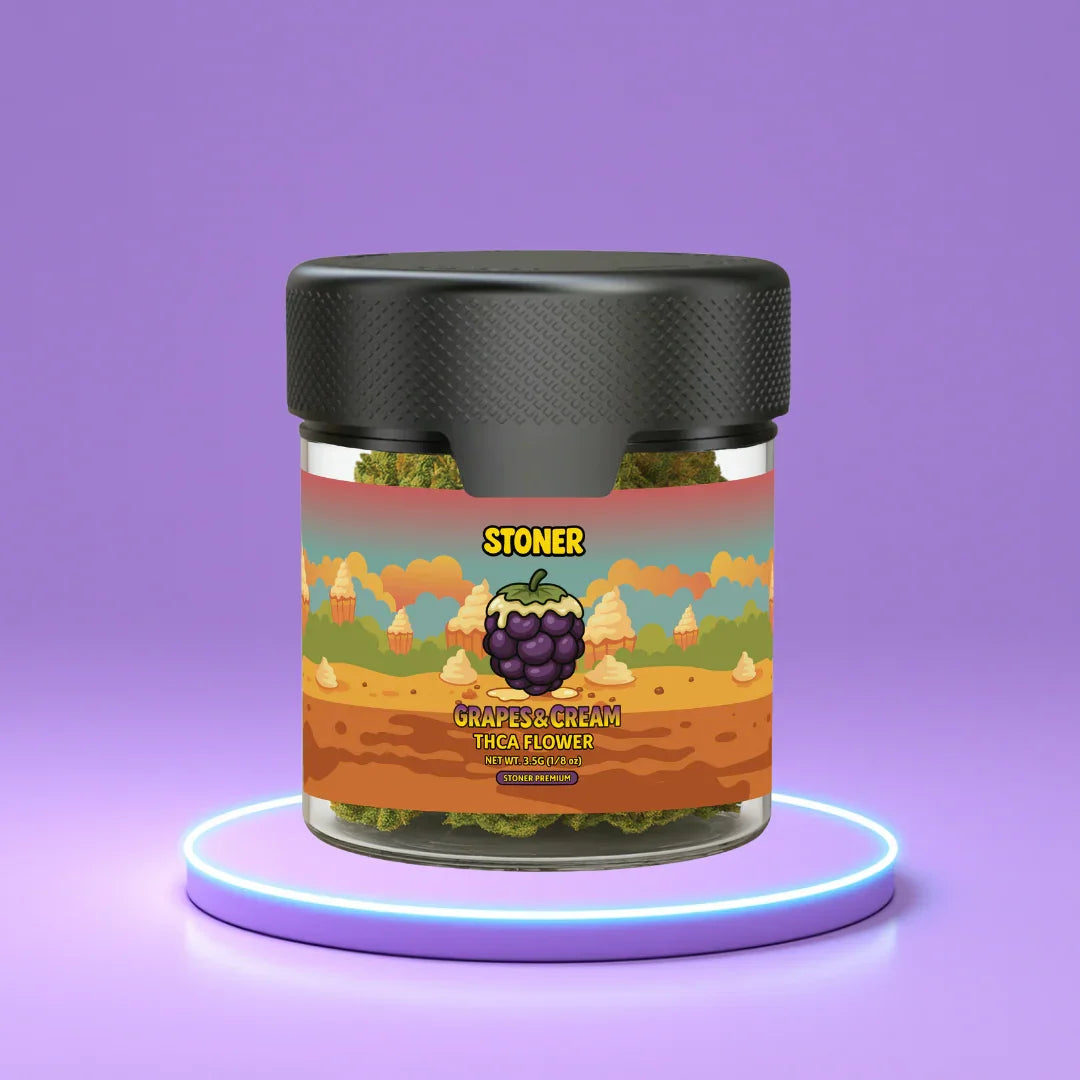 Grapes and Cream THCA Flower - Stoner Premium - Stoner