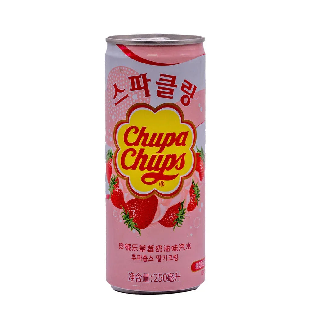 Chupa Chups Strawberry Creme 250mL (KOREA) - Stoner
