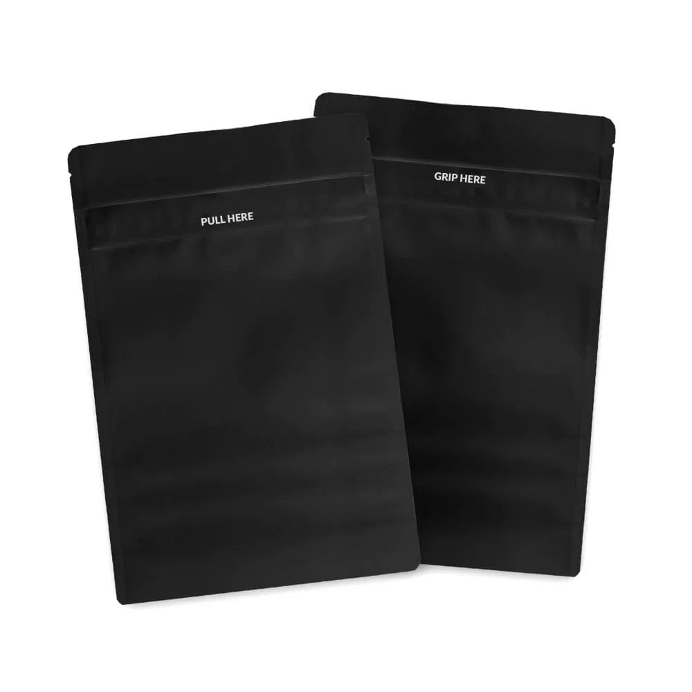 Loud Lock 1 Ounce Grip N Pull Mylar Smell Proof Child Safe Vacuum Seal Bags - 1,000 Count - Stoner