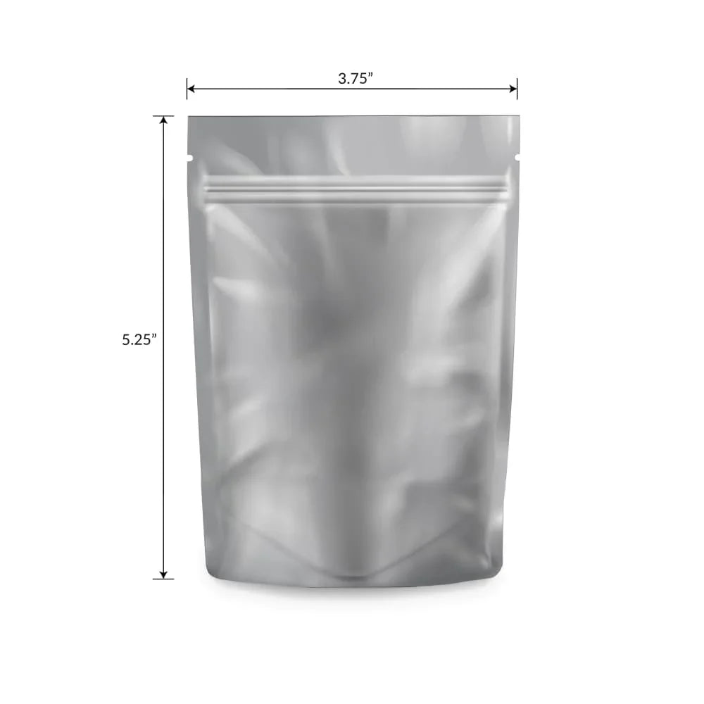 Loud Lock 1/8 Ounce Mylar Smell Proof Vacuum Seal Bags - 1,000 Count - Stoner