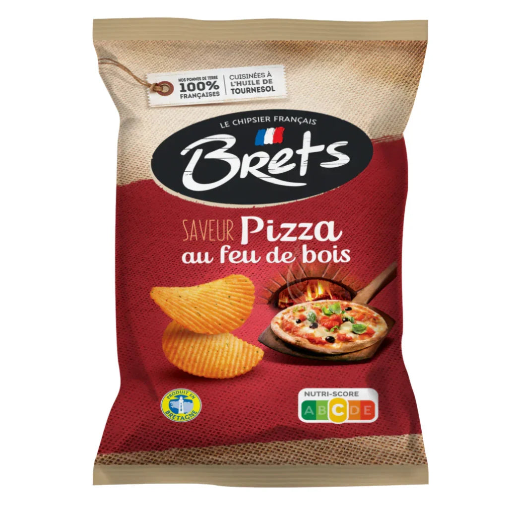 Brets Chips Pizza au feu de bois 125g (FRANCE) - Stoner