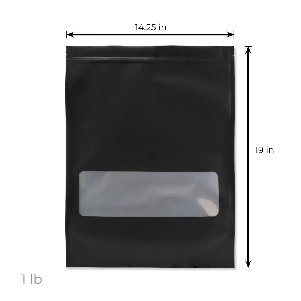 Loud Lock 1 Pound Mylar Smell Proof Vacuum Seal Bags – 100ct - Stoner