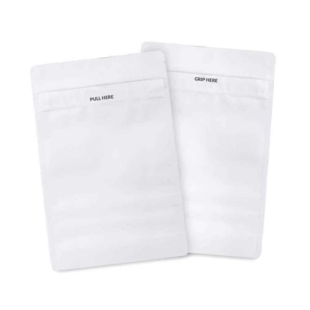 Loud Lock 1 Ounce Grip N Pull Mylar Smell Proof Child Safe Vacuum Seal Bags - 1,000 Count - Stoner