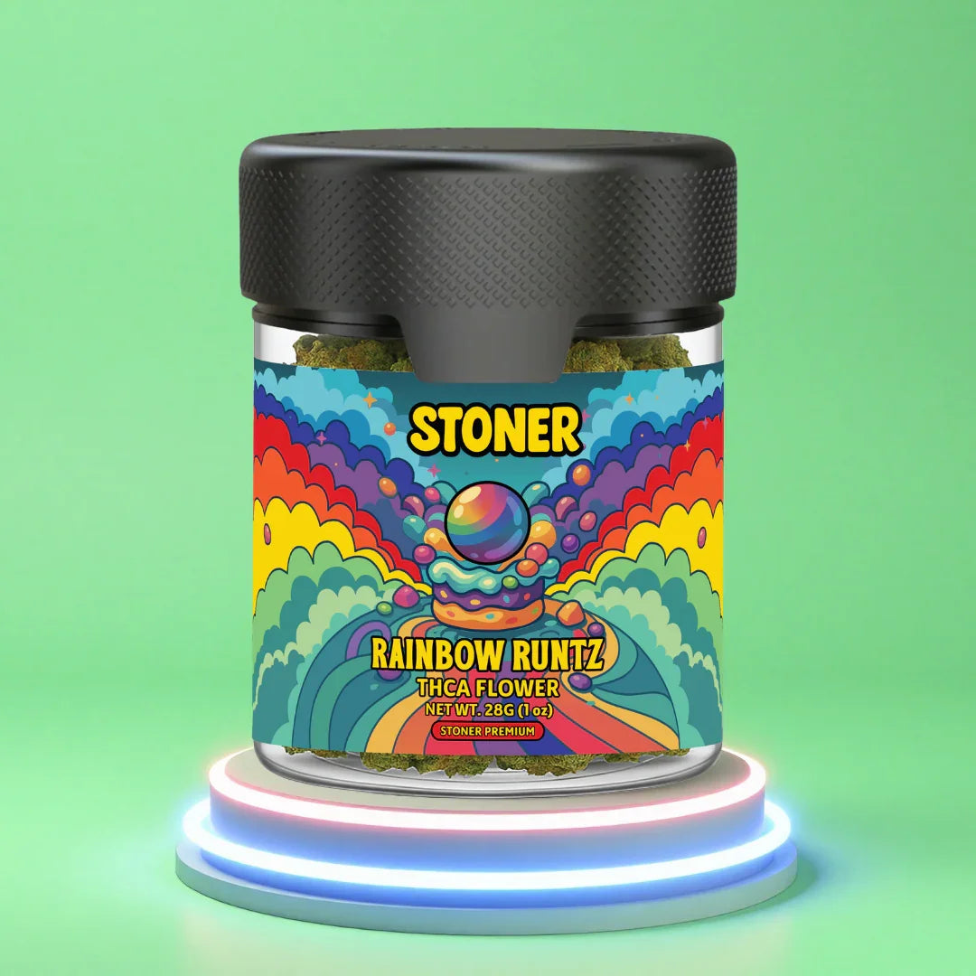 Rainbow Runtz THCA Flower - Stoner Premium - Stoner