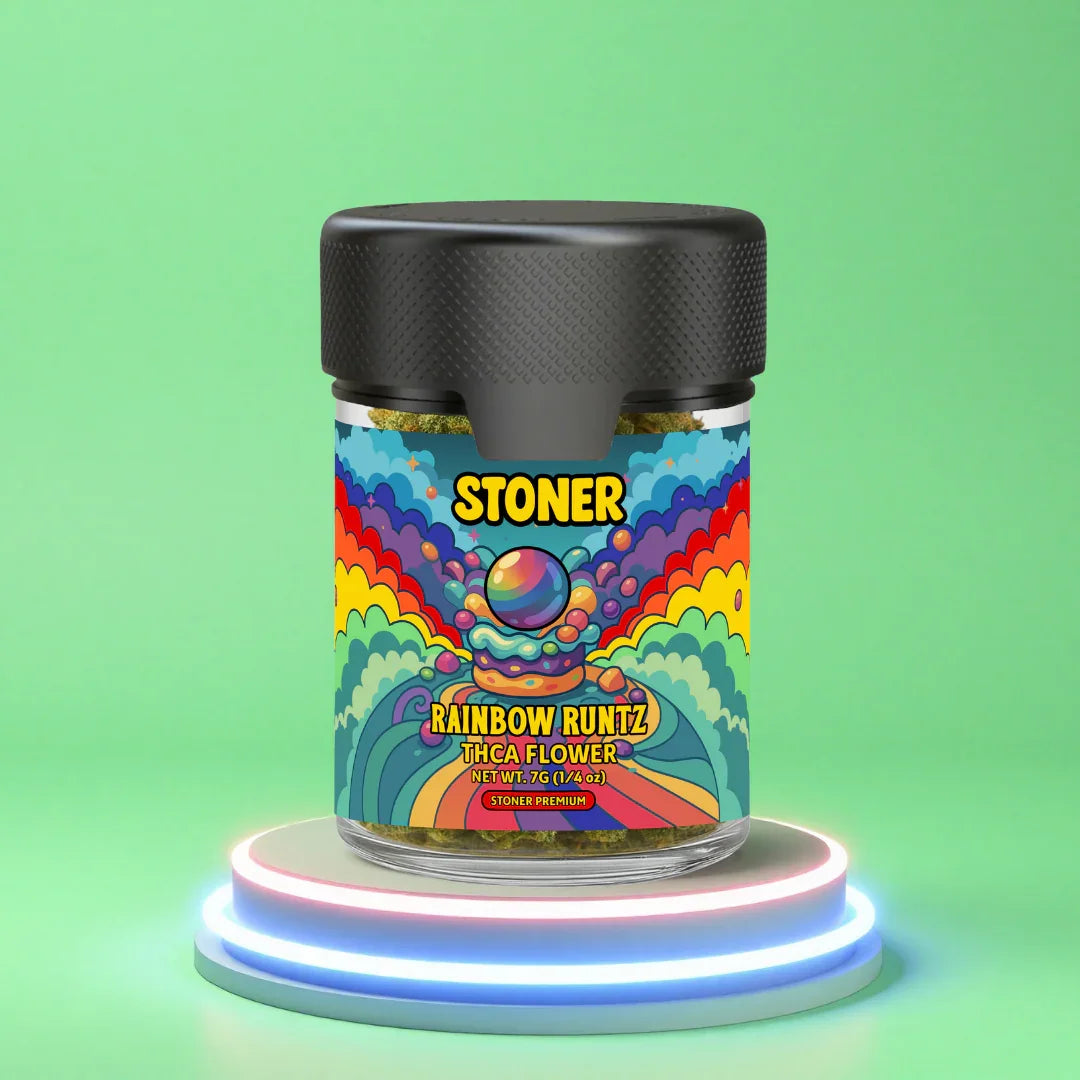 Rainbow Runtz THCA Flower - Stoner Premium - Stoner