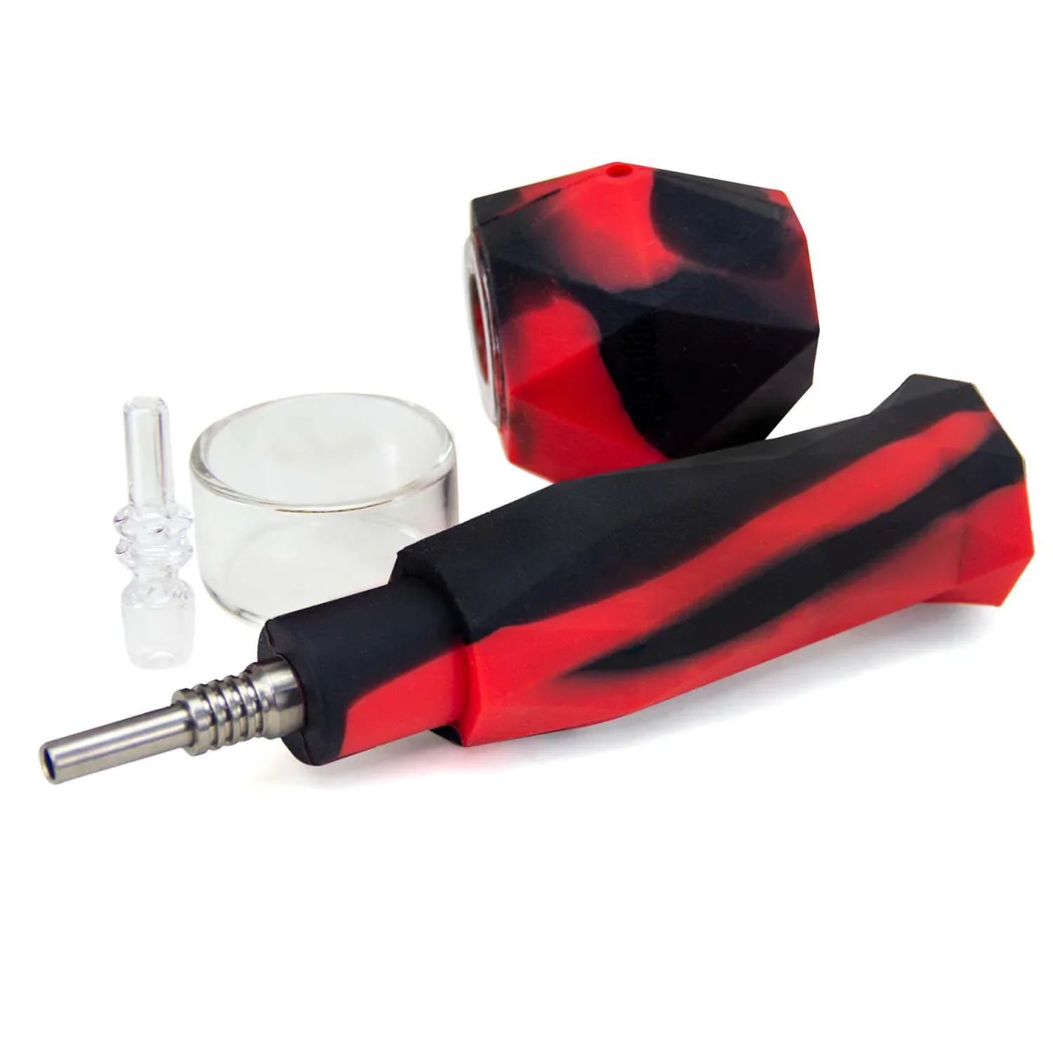 2-in-1 Silicone Honey Straw Pipe - Stoner